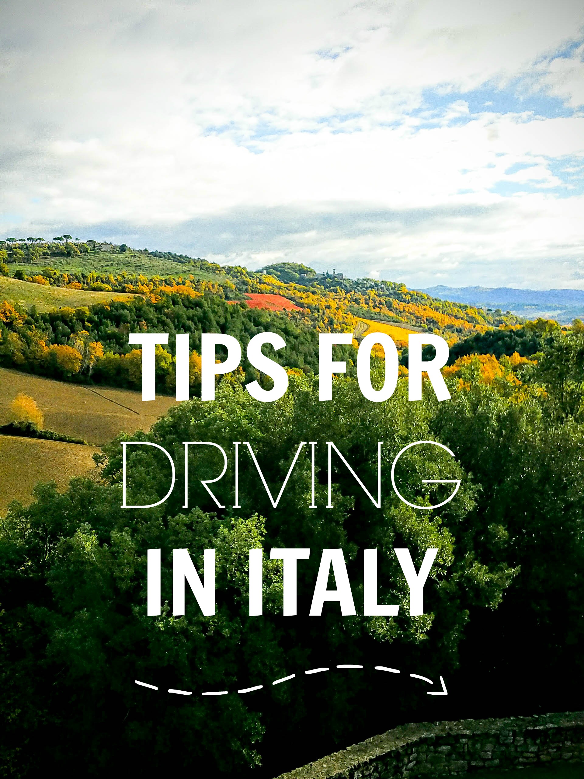 Driving in Italy - Appetites Abroad