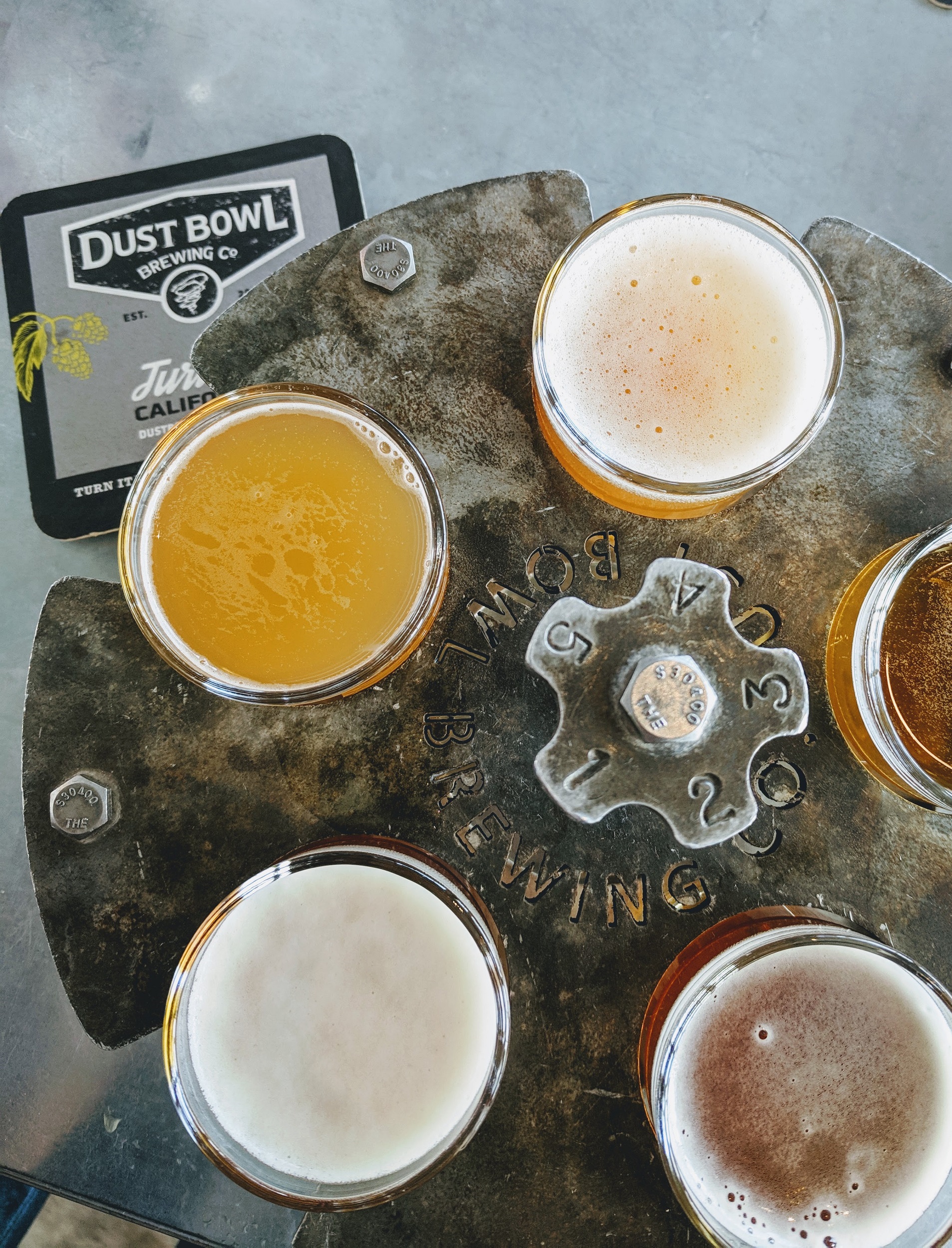 Dust Bowl Beer Flight - Appetites Abroad