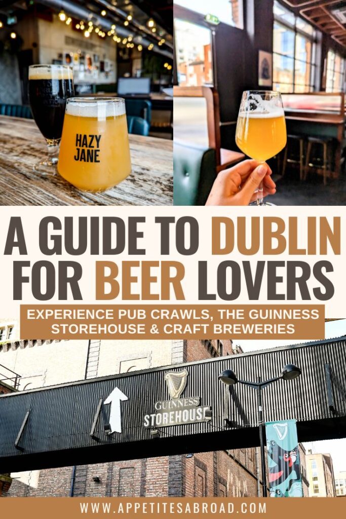 Best beer experiences in Dublin, Ireland